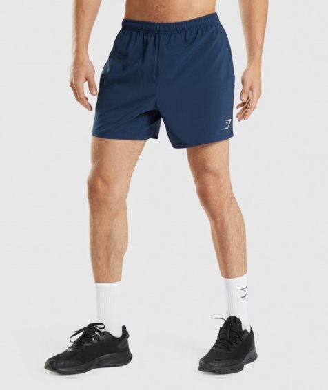 Gymshark Arrival 5" Kurze Hose Herren Navy | AT-68-IBWD