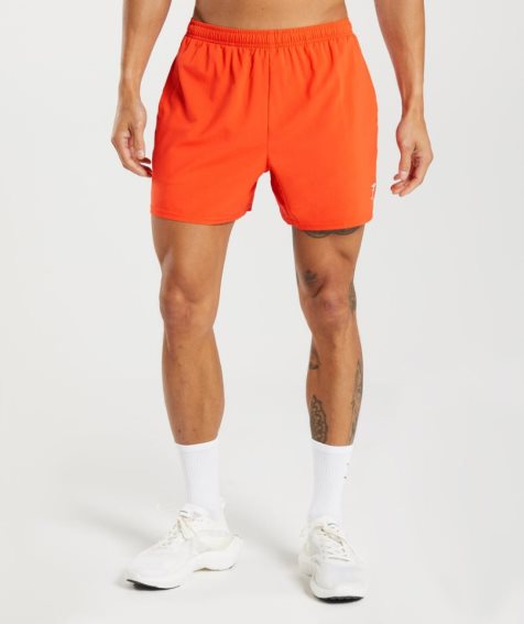 Gymshark Arrival 5" Kurze Hose Herren Orange | AT-87-DTLU