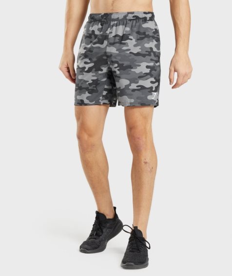 Gymshark Arrival Kurze Hose Herren Camouflage | AT-89-JAEM