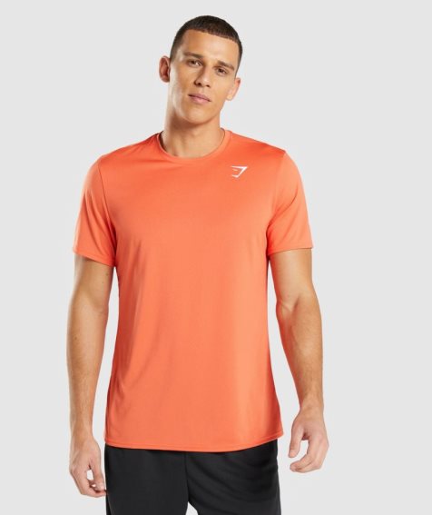 Gymshark Arrival T-shirts Herren Orange | AT-92-IKEM