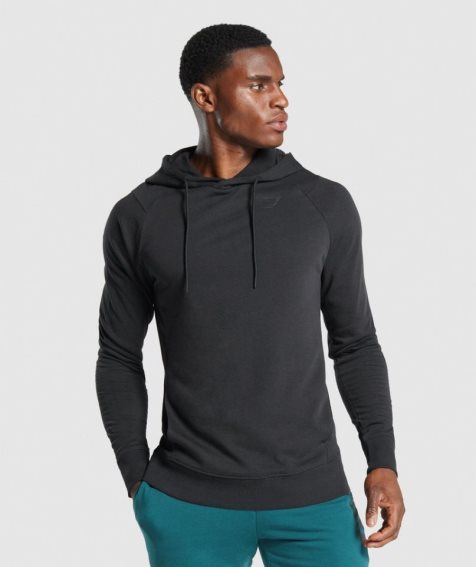 Gymshark Bold Hoodie Herren Schwarz | AT-06-WDRE