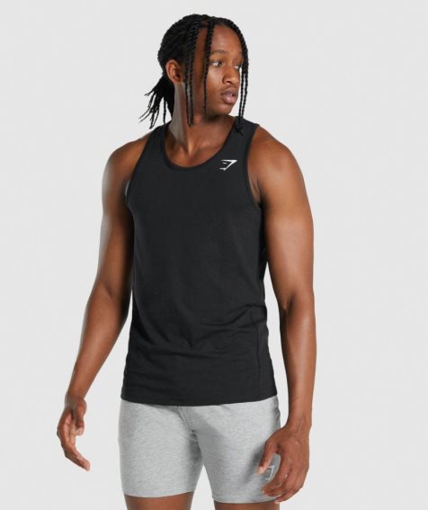 Gymshark Critical 2.0 Muskelshirt Herren Schwarz | AT-65-BXDA