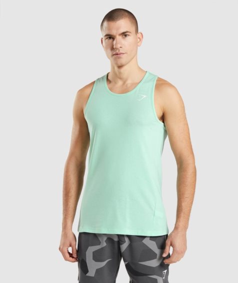 Gymshark Critical Muskelshirt Herren Mintfarben | AT-73-GVCW