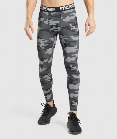 Gymshark Element Baselayer Leggings Herren Camouflage | AT-75-FDKJ