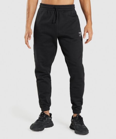 Gymshark Essential Jogginghose Herren Schwarz | AT-19-HTID