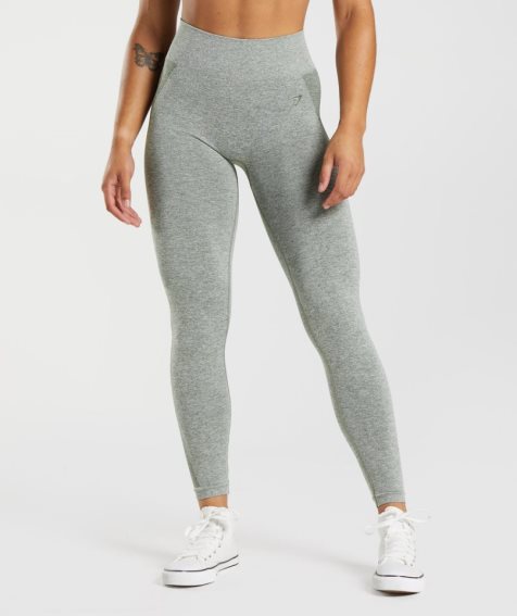 Gymshark Flex High Waisted Leggings Damen Grau | AT-23-MDUG