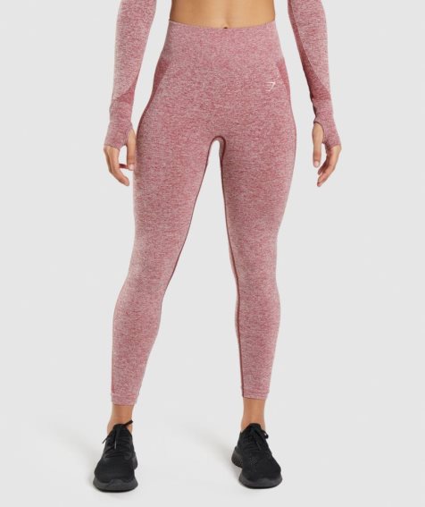 Gymshark Flex High Waisted Leggings Damen Rosa | AT-80-VIKF