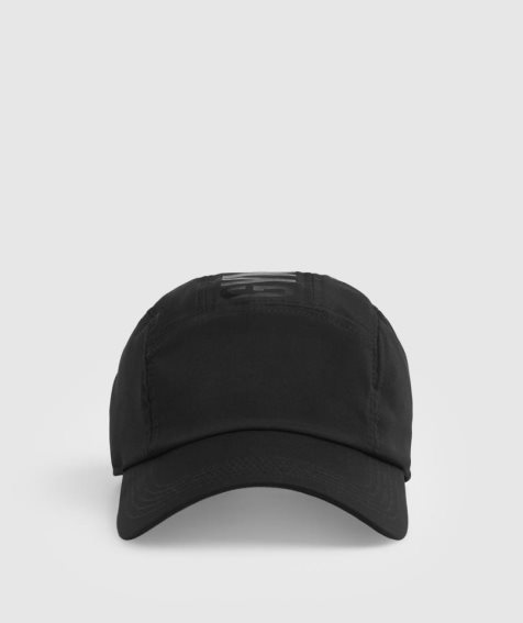 Gymshark Logo 5 Panel Kappen Schwarz | AT-93-ZENM