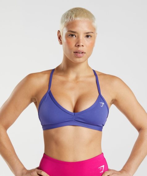 Gymshark Minimal Sport Bh Damen Lila | AT-63-LSZD