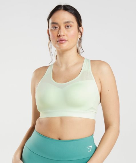 Gymshark Open Back Sport Bh Damen Mintfarben | AT-57-EDUH