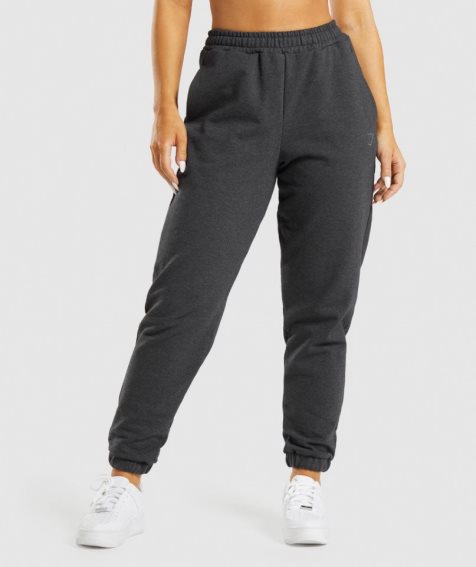 Gymshark Rest Day Sweats Jogginghose Damen Schwarz | AT-04-EYTN