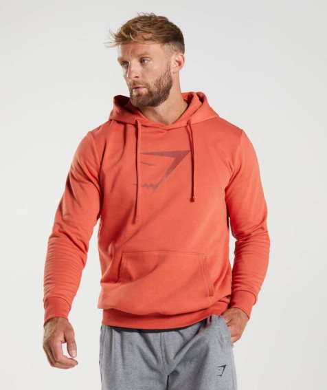 Gymshark Sharkhead Infill Hoodie Herren Orange | AT-94-TFJS