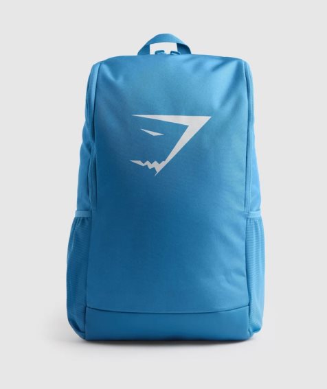 Gymshark Sharkhead Rucksäcke Blau | AT-28-JFSP