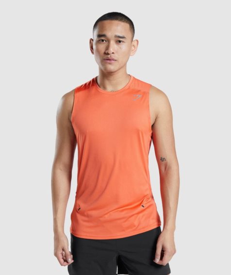 Gymshark Speed Evolve Muskelshirt Herren Orange | AT-97-DHXK