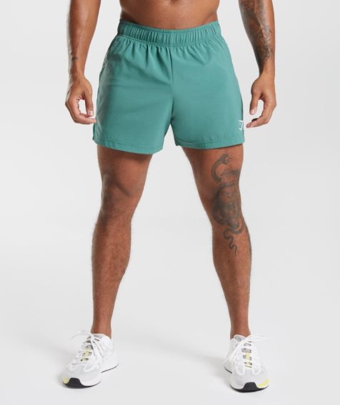 Gymshark Sport 5" Kurze Hose Herren Türkis | AT-90-VEFT