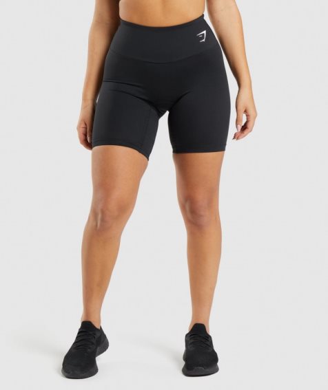 Gymshark Sport Cycling Kurze Hose Damen Schwarz | AT-12-NIUJ