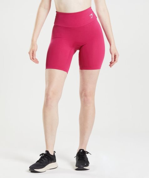 Gymshark Sport Cycling Kurze Hose Damen Rosa | AT-72-FJPU