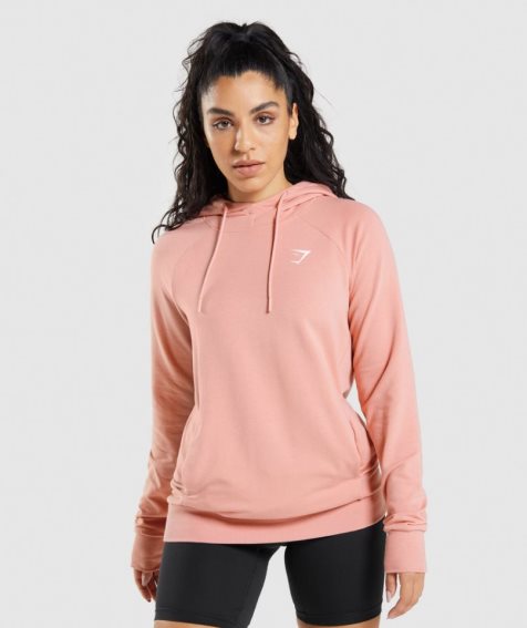 Gymshark Sport Hoodie Damen Rosa | AT-51-NQAF