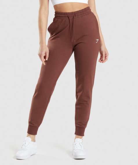 Gymshark Sport Jogginghose Damen Dunkelbraun | AT-38-EDNO