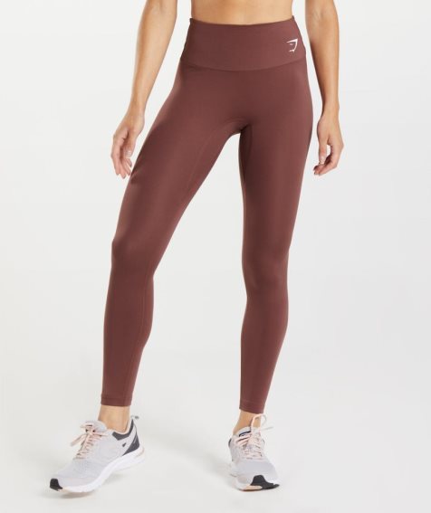 Gymshark Sport Leggings Damen Braun | AT-65-TPZA