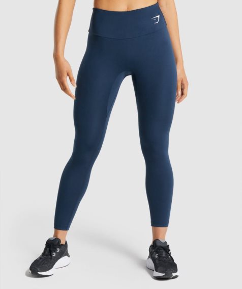 Gymshark Sport Leggings Damen Navy | AT-85-RUGA