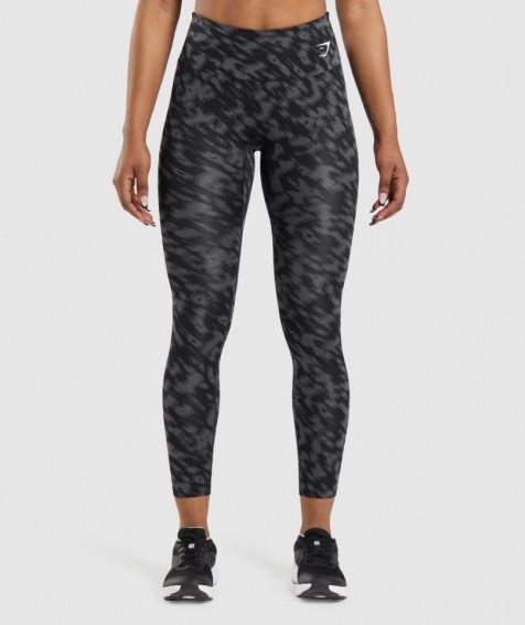 Gymshark Sport Leggings Damen Schwarz | AT-65-XYND