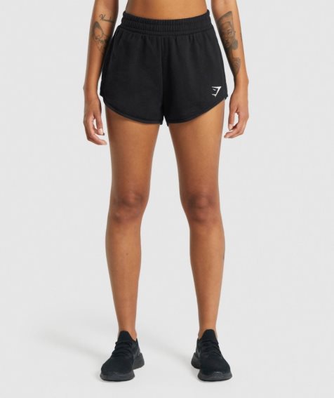 Gymshark Sport Sweat Kurze Hose Damen Schwarz | AT-84-EVOZ