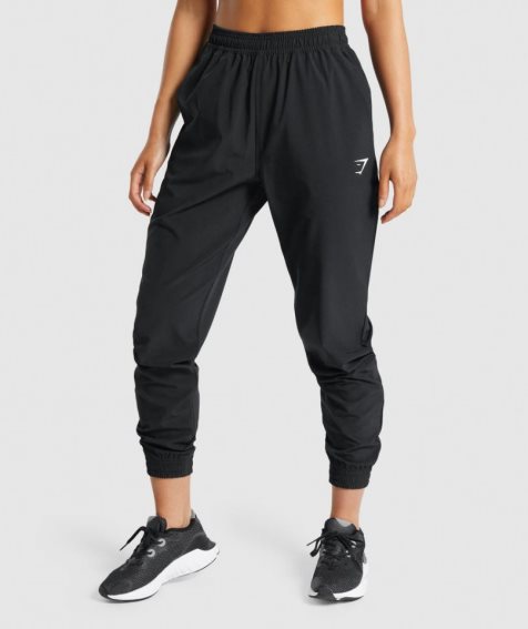 Gymshark Sport Woven Jogginghose Damen Schwarz | AT-78-PBKQ