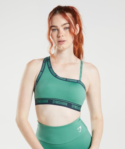 Gymshark Strike Sport Bh Damen Grün | AT-91-LBWU