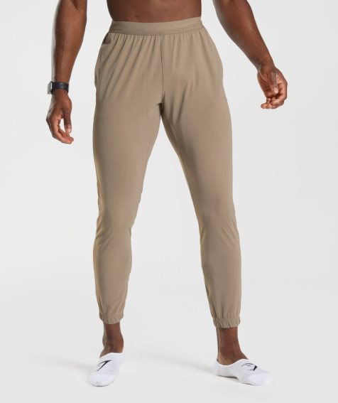 Gymshark Studio Jogginghose Herren Braun | AT-85-OJPS