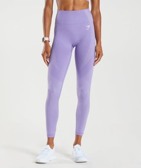 Gymshark Vital Seamless 2.0 Leggings Damen Lavendel | AT-58-LDCG