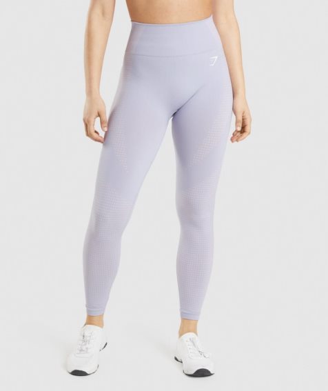 Gymshark Vital Seamless 2.0 Leggings Damen Hellblau | AT-72-ZBGO