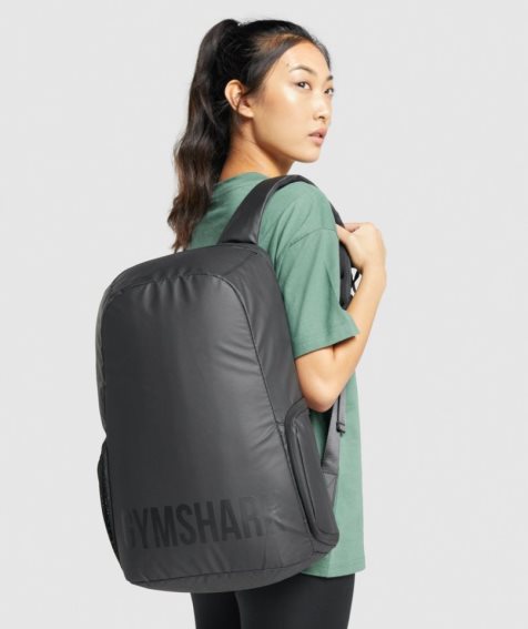 Gymshark X-Series 0.1 Rucksäcke Schwarz | AT-25-DSHL