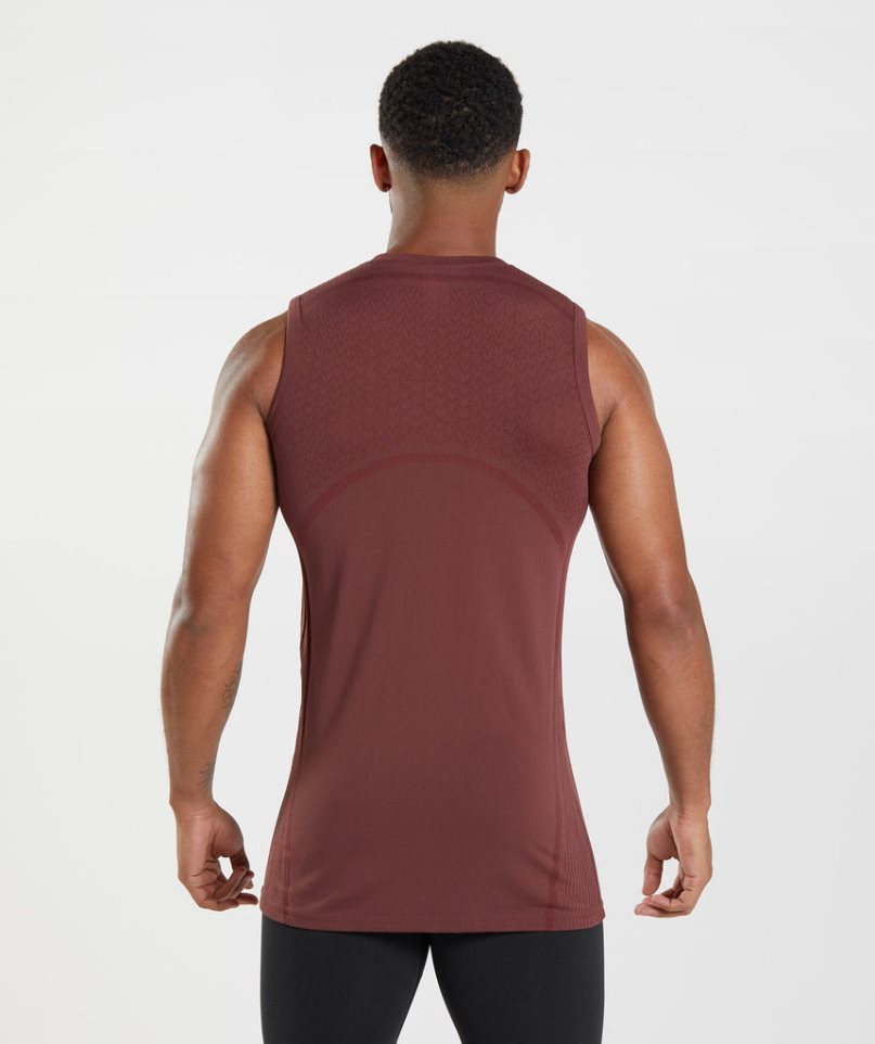 Gymshark 315 Seamless Muskelshirt Herren Braun | AT-20-BFTW