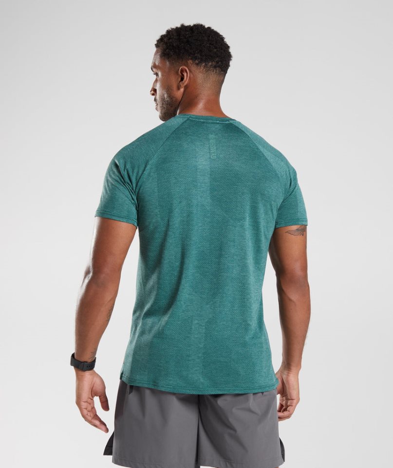 Gymshark Apex T-shirts Herren Grün | AT-18-STZL