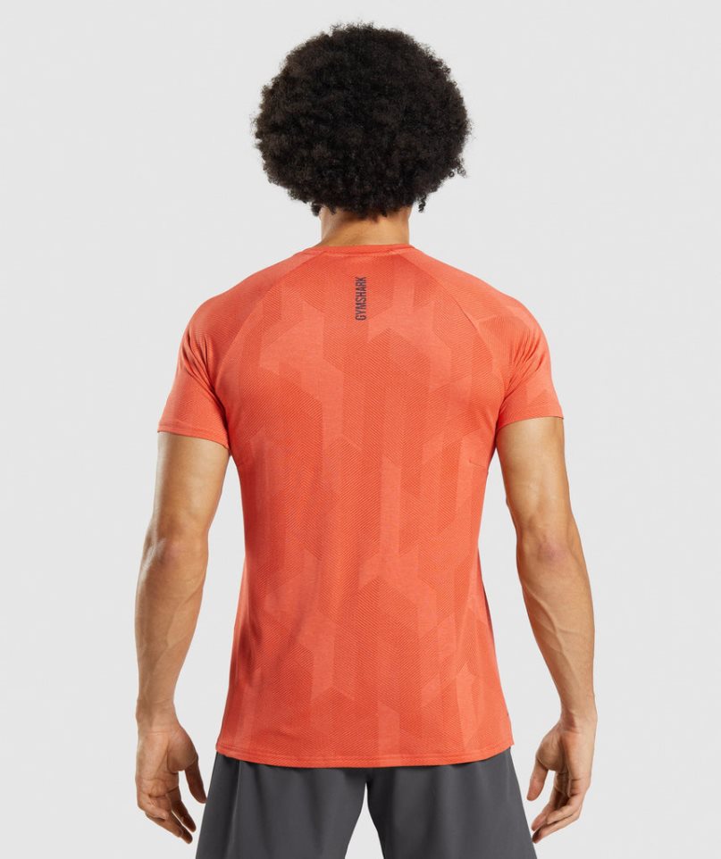 Gymshark Apex T-shirts Herren Orange | AT-47-AWJY