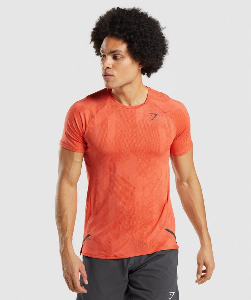 Gymshark Apex T-shirts Herren Orange | AT-47-AWJY