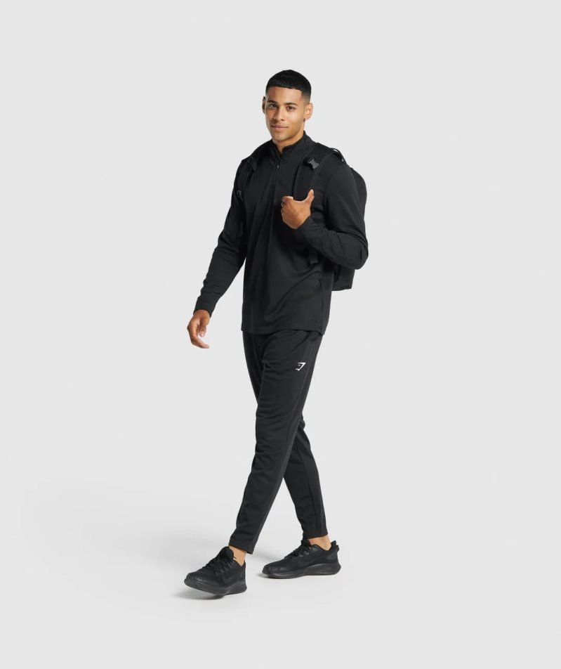 Gymshark Arrival Knit Jogginghose Herren Schwarz | AT-58-TJGS