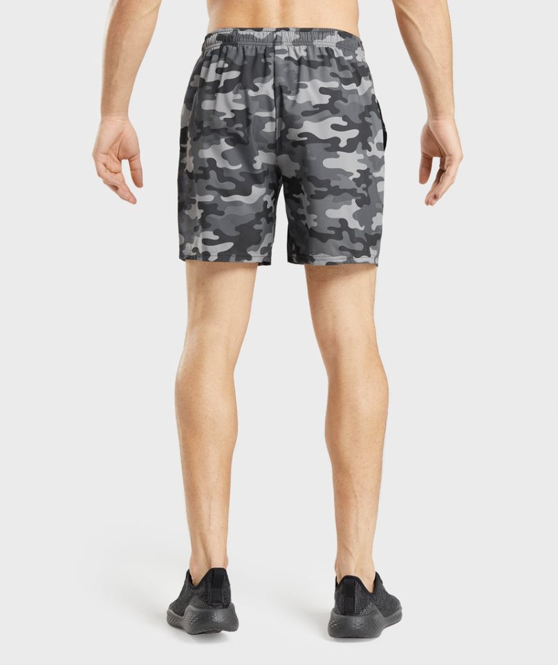 Gymshark Arrival Kurze Hose Herren Camouflage | AT-89-JAEM