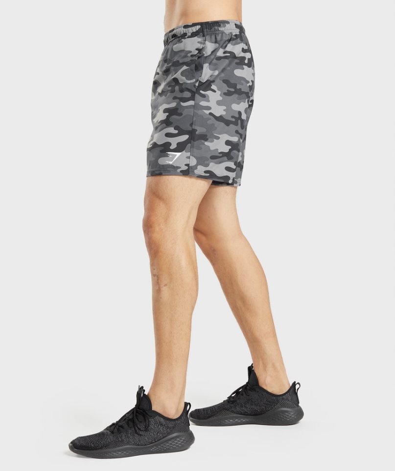 Gymshark Arrival Kurze Hose Herren Camouflage | AT-89-JAEM