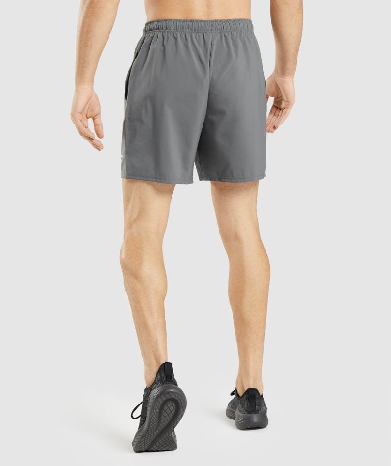 Gymshark Arrival Kurze Hose Herren Grau | AT-94-DEZC