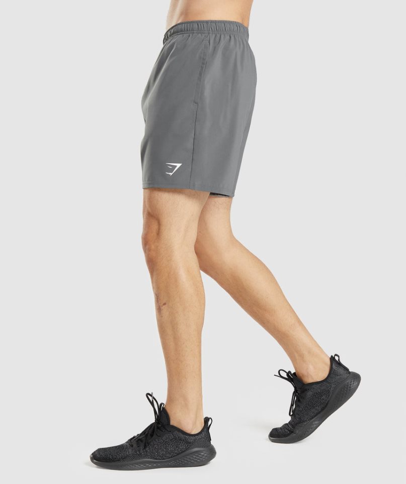 Gymshark Arrival Kurze Hose Herren Grau | AT-94-DEZC