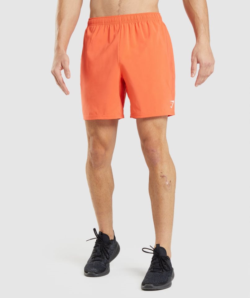 Gymshark Arrival Kurze Hose Herren Orange | AT-13-QOBR