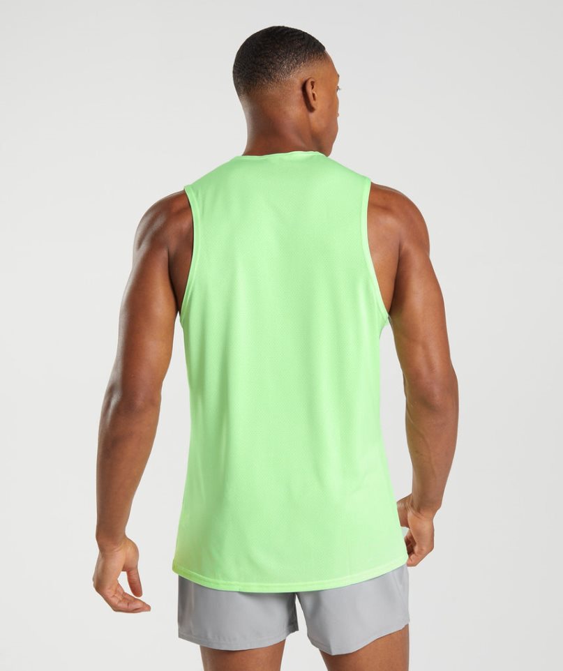 Gymshark Arrival Muskelshirt Herren Mintfarben | AT-01-SOXF