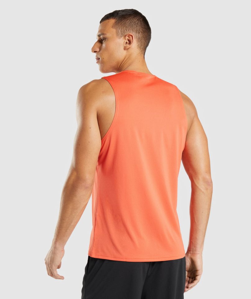 Gymshark Arrival Muskelshirt Herren Orange | AT-34-WEGX