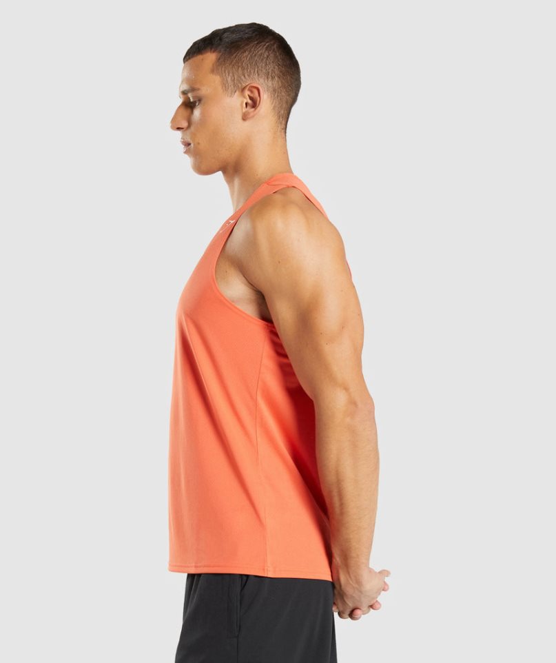 Gymshark Arrival Muskelshirt Herren Orange | AT-34-WEGX