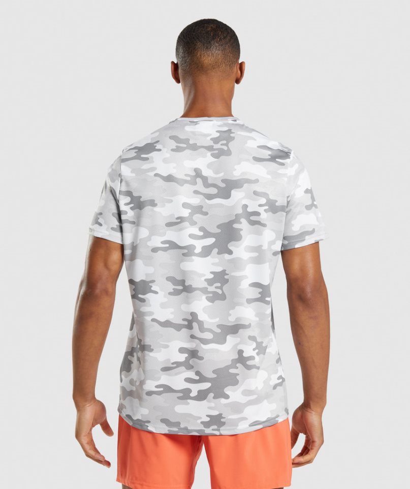 Gymshark Arrival T-shirts Herren Camouflage | AT-29-IBCA