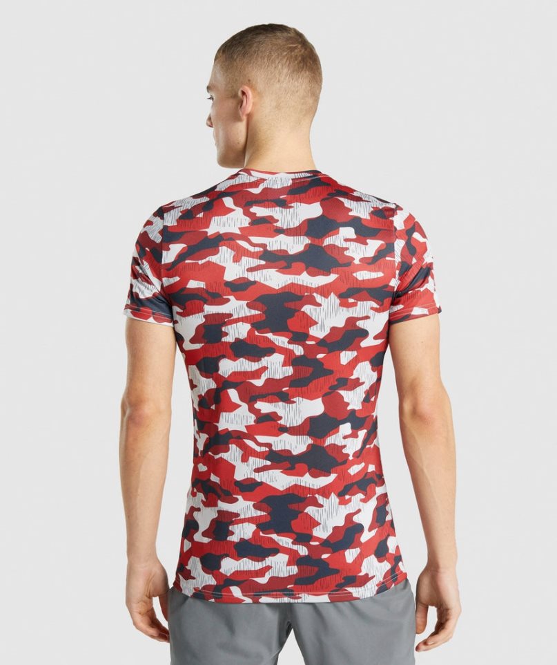 Gymshark Arrival T-shirts Herren Camouflage | AT-67-BCAW