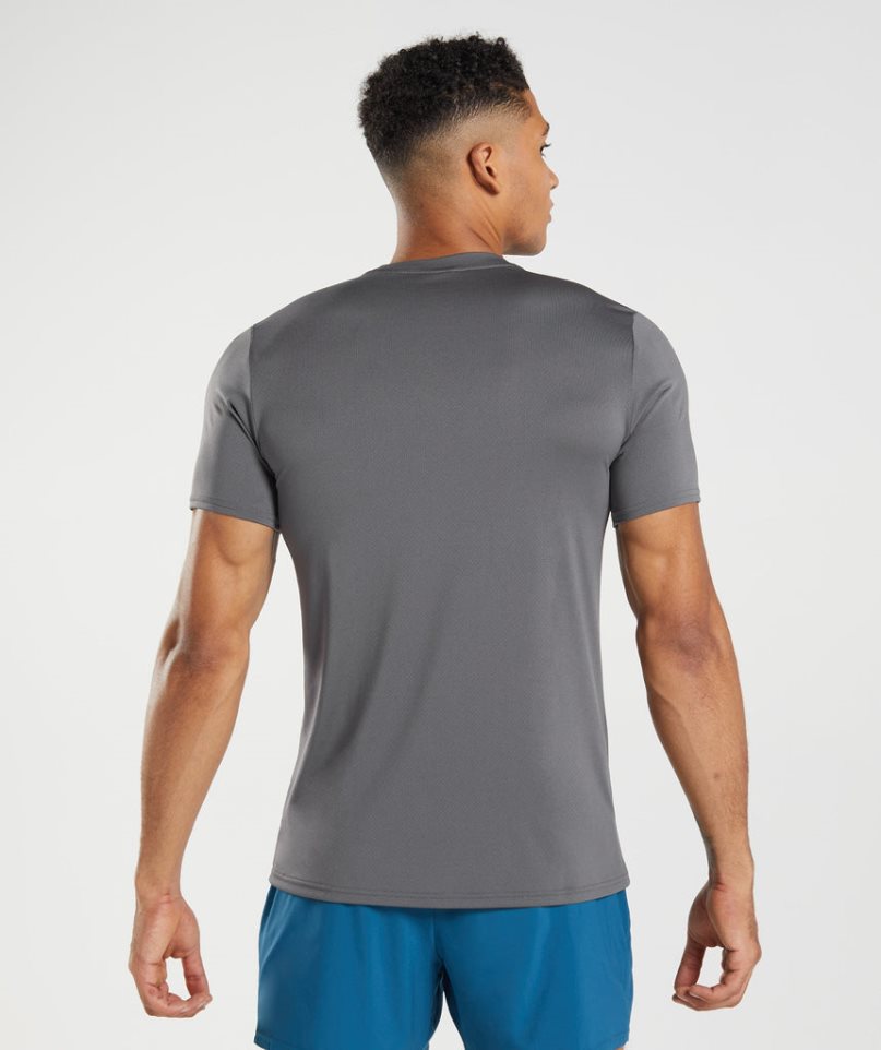 Gymshark Arrival T-shirts Herren Grau | AT-94-RKYS