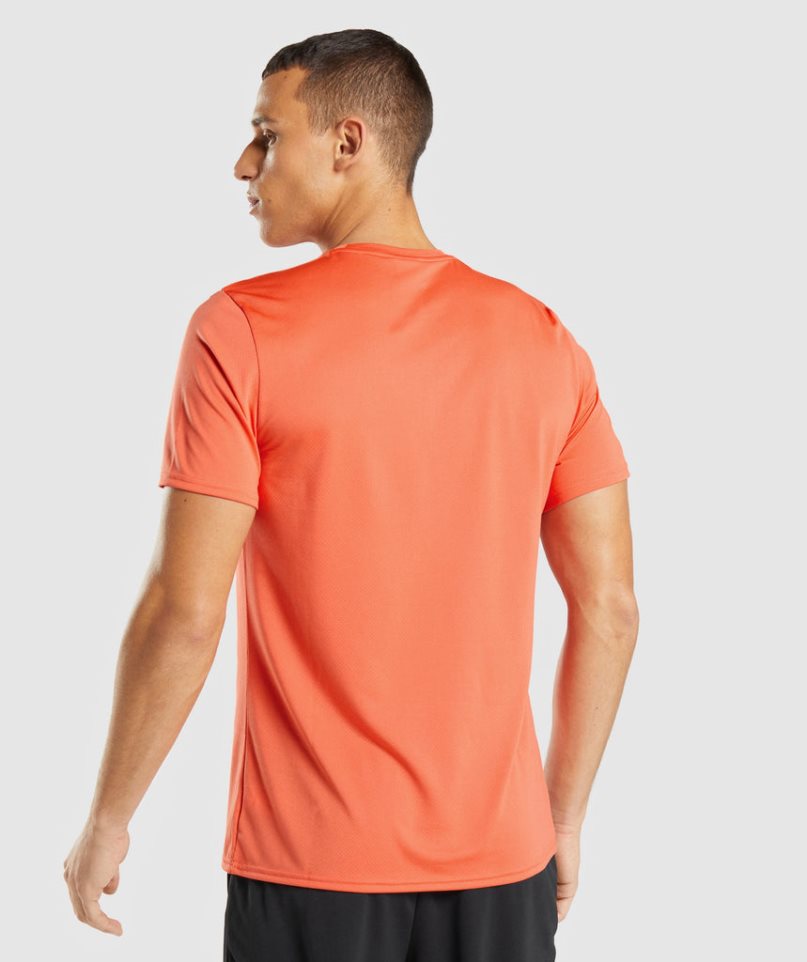 Gymshark Arrival T-shirts Herren Orange | AT-92-IKEM